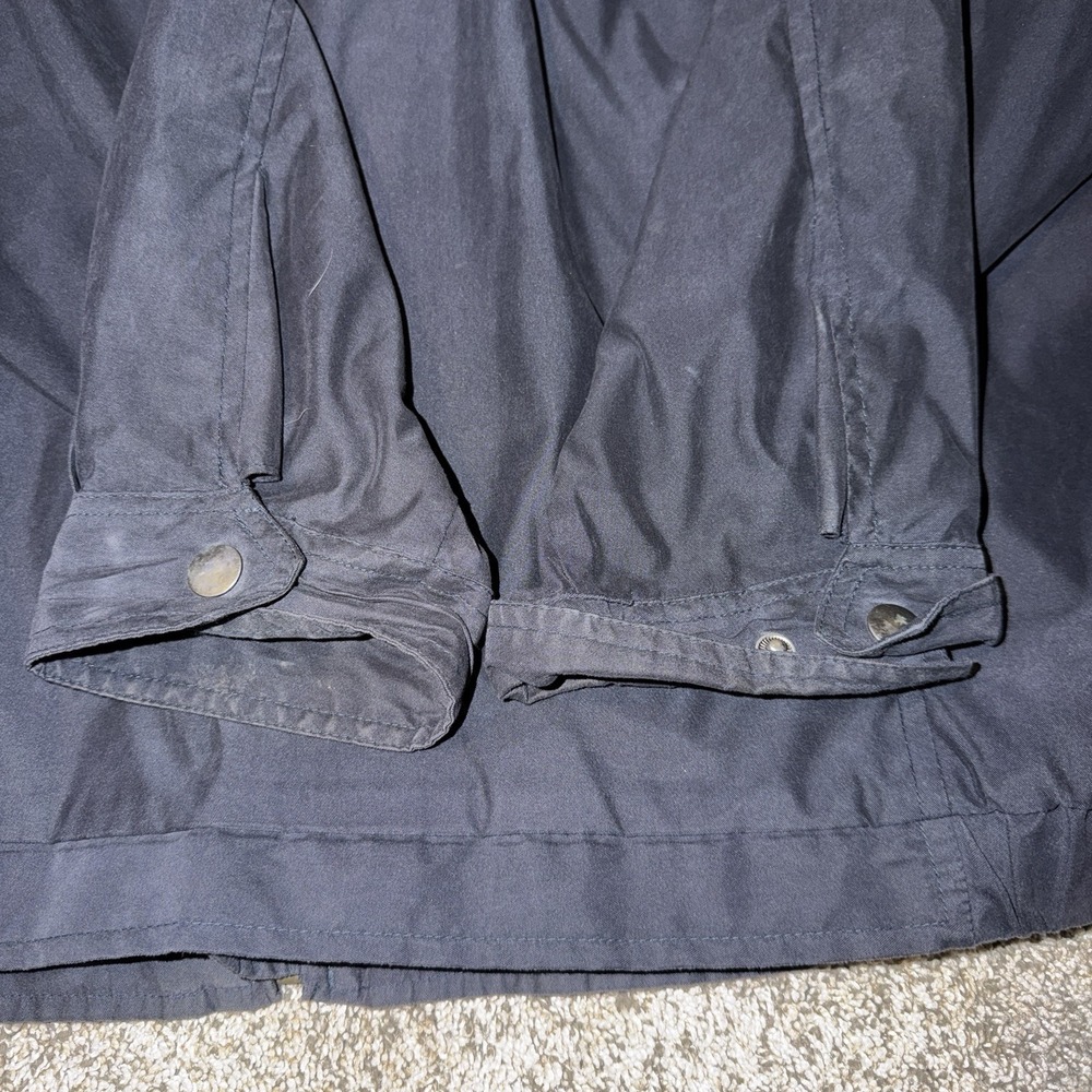 Roundtree & Yorke Men's 4X Navy Blue Full Zip Bomber Jacket Coat Pockets - Picture 8 of 8